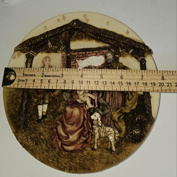 Nativity Scene 3D Plate - Picture 5 of 5
